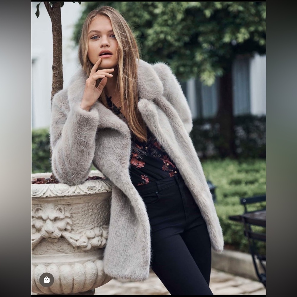 Ever New Melbourne Fur Coat